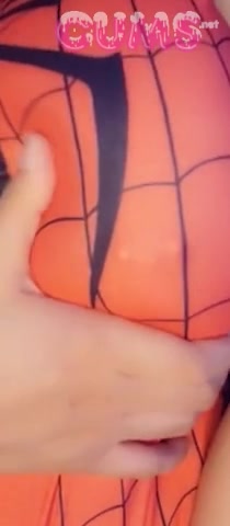 Sophie Rain Spiderman Nude Nipples teasing – Video